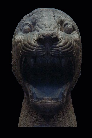 Leoni guardiani del tempio di Nimrud